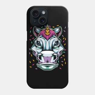 Unicorn - Horse Head Colorful Rainbow Phone Case