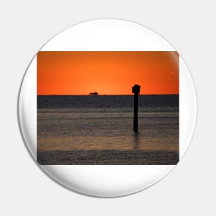 Sunrise on the Chesapeake Bay Pin