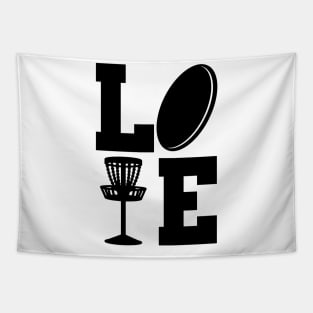 Disc Golf Love Tapestry