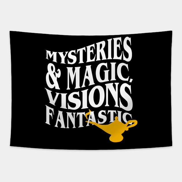 Visions Fantastic Tapestry by parkhopperapparel