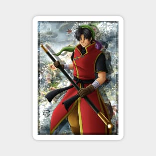 Tir McDohl - Genso Suikoden I - With Background Magnet