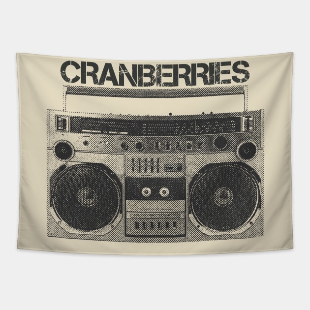 Cranberries / Hip Hop Tape Tapestry by SecondLife.Art
