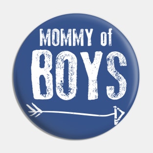 Mommy of Boys Pin