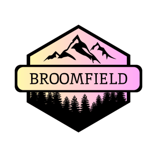 Broomfield Colorado Mountains and Trees T-Shirt