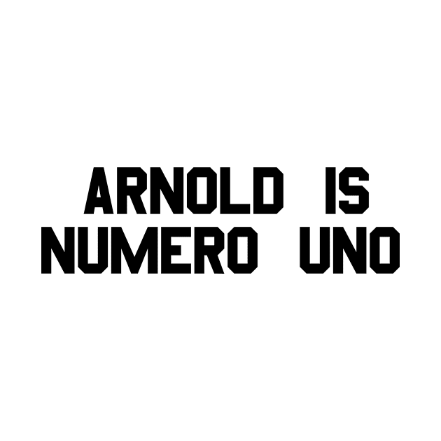 Bodybuilding - Fitness - Arnold is Numero Uno by kadaga