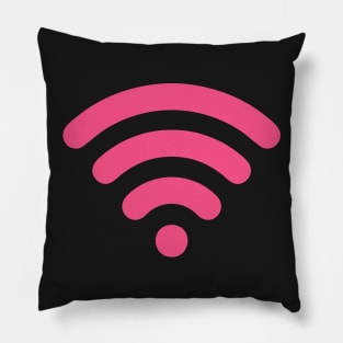 Cute Pink Wi-Fi Pillow