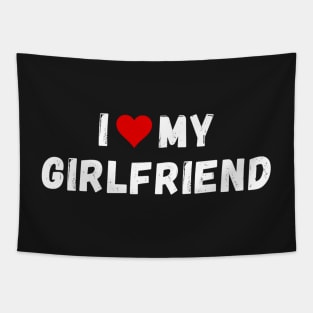 I love my girlfriend - I heart my girlfriend Tapestry