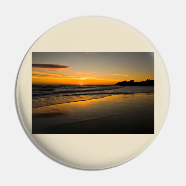 Super September Seaton Sluice Sunrise Pin by Violaman