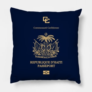 Haiti passport Pillow