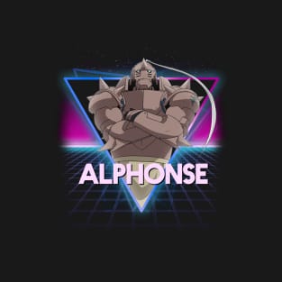 Alphonse Elric Retro 80's Triangle Fullmetal Alchemist T-Shirt