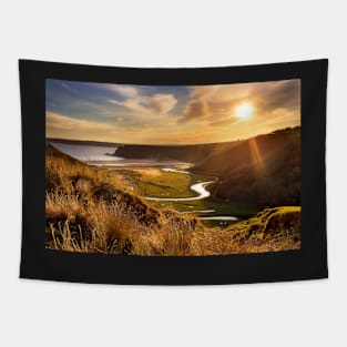 Pennard Pill, Three Cliffs Bay Tapestry