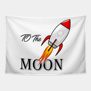 TO THE MOON Tapestry