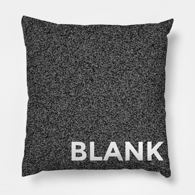 Blank Pillow by ganola