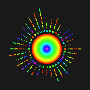 Rainbow Morse Code T-Shirt