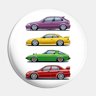 JDM legends Pin