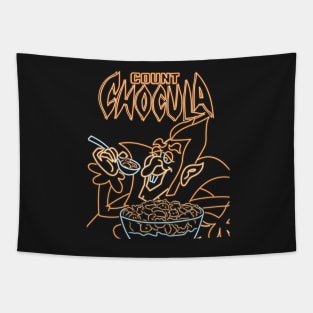 Count Chocula neon Tapestry