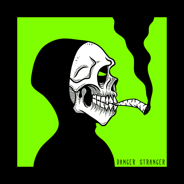 Smokey skull by Danger Stranger®