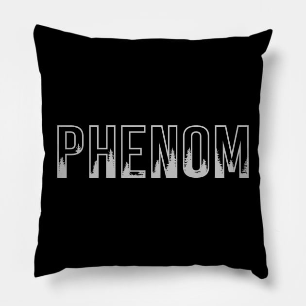 Phenom Pillow by WAGZMANIA