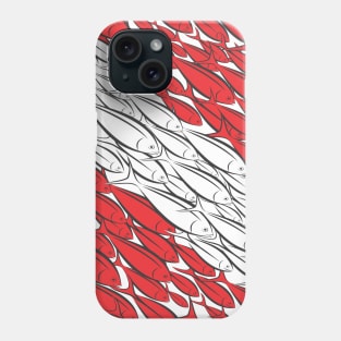 Scuba diving flag Phone Case