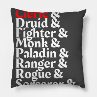 I'm The Cleric - D&D Class Print Pillow