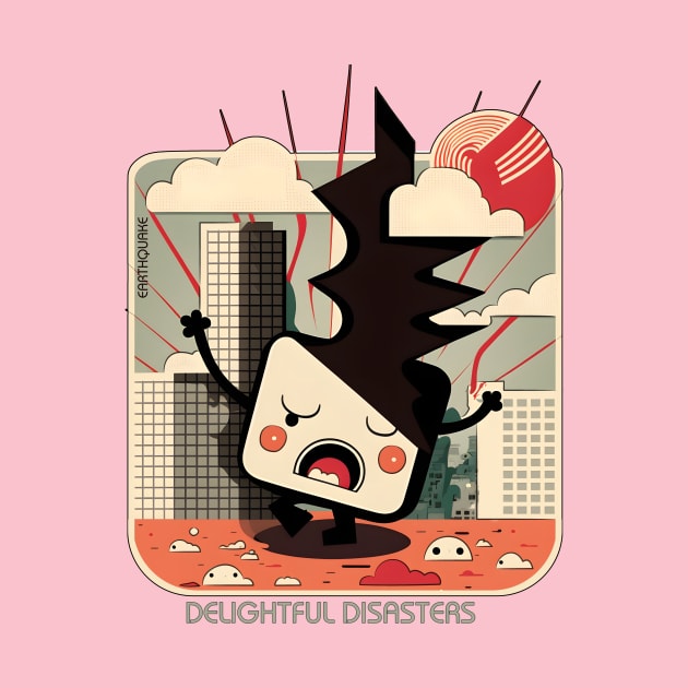 Delightful Disaster - Earthquake by Polyshirt