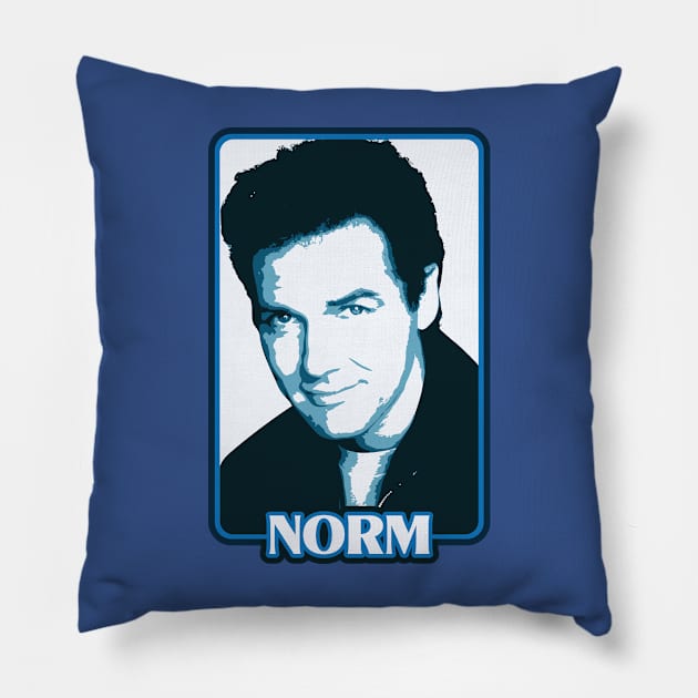 Norm MacDonald /// Retro Stoner Gift Pillow by Trendsdk