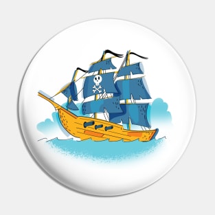 Pirate Ship Pin