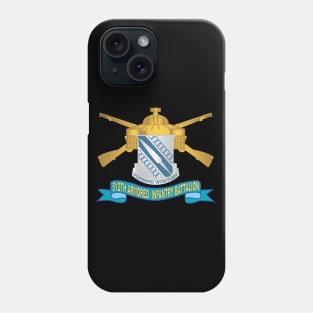 512th Armored Infantry Battalion w Branch - Ribbon X 300 Phone Case