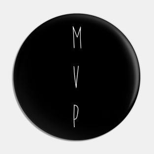 MVP - Basketball Pin