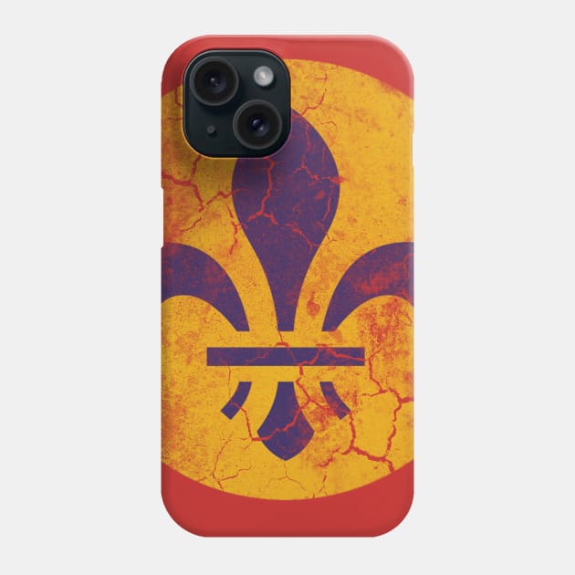 Vintage St Louis Fleur De Lis Phone Case by E