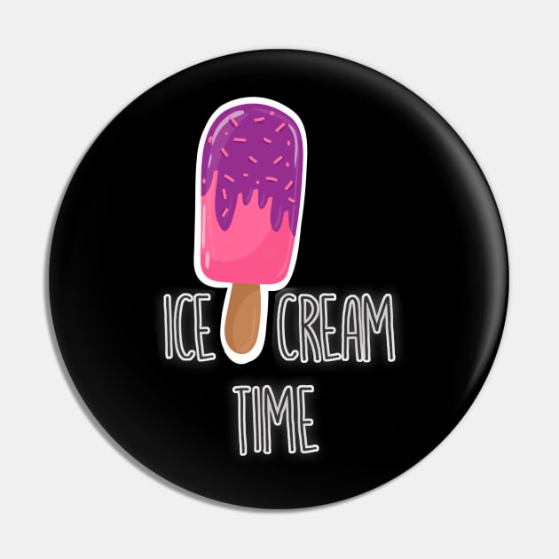 Ice Cream Time Pin by Dojaja