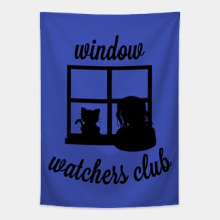 Window Watchers Club Tapestry