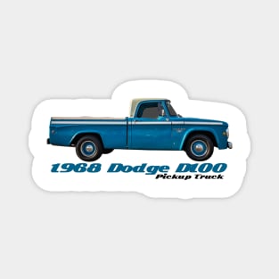 1968 Dodge D100 Pickup Truck Magnet