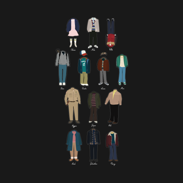 stranger things friends shirt