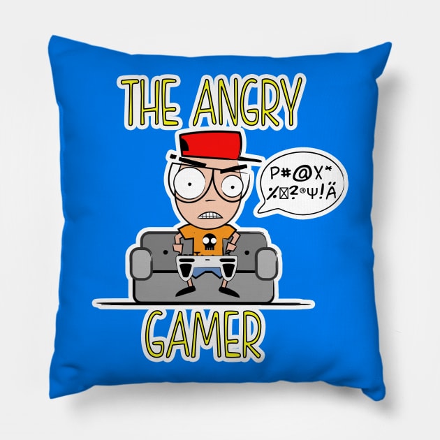 The Angry Gamer Pillow by Lazy Boy sketch