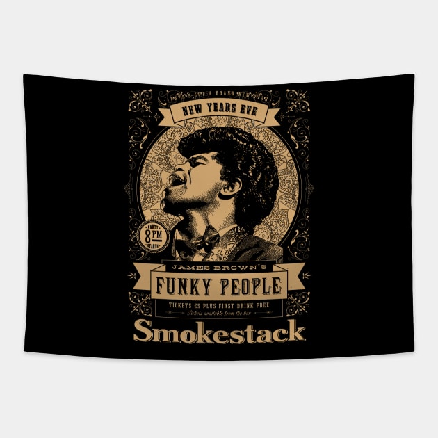 SOUL TRAIN SMOKERTACK Tapestry by fatkahstore