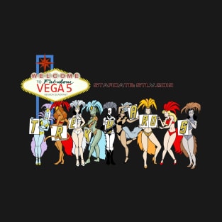 Trekyards 2019 Vegas Showgirls Line-Up T-Shirt