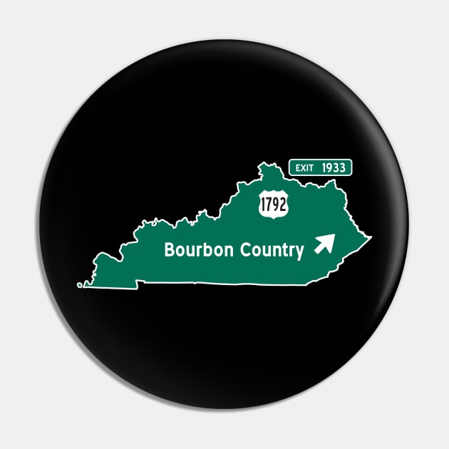 Bourbon Country Exit Pin by Scottish Arms Dealer