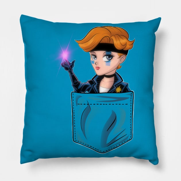 Pocket Dazzler Pillow by sergetowers80