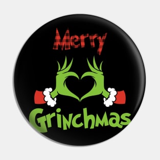 Grinch Christmas Pin