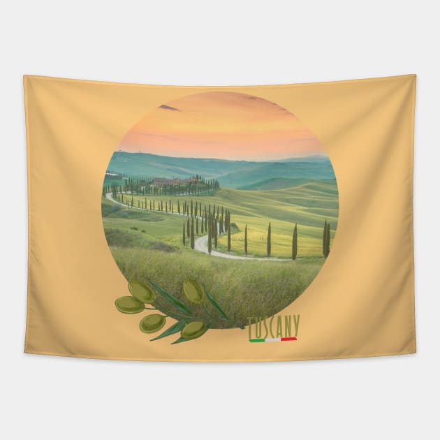 Tuscany Tapestry by Myartstor 