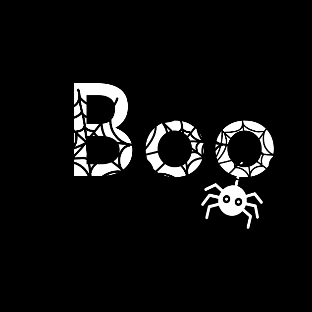 Boo spider unisex t-shirt by SunArt-shop