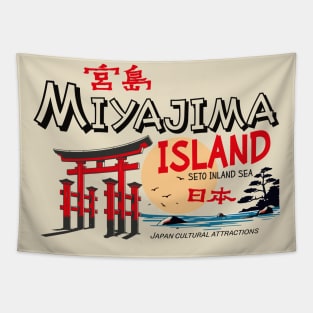 Miyajima Island Japan Tapestry