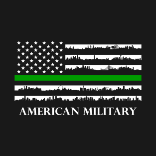 American Military - Support for Armed Forces T-Shirt