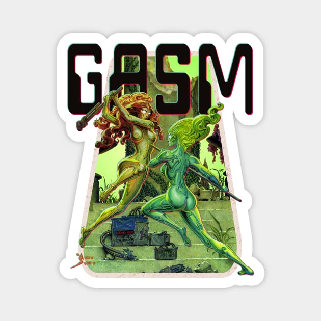Gasm No.3 1978 Magnet by Doc Multiverse Designs