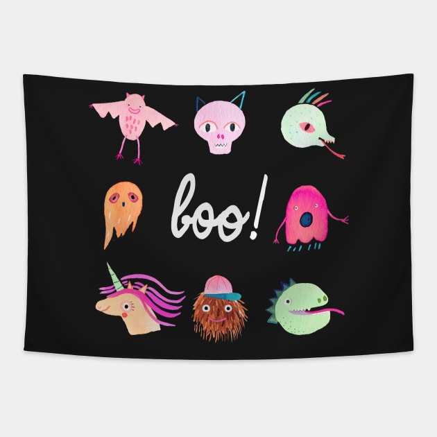 Halloween Tapestry by ninoladesign