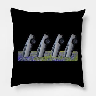 CADILLAC RANCH 4.0 TESLA MOD Pillow