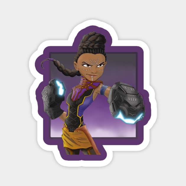 Shuri Magnet by CG Fan Art