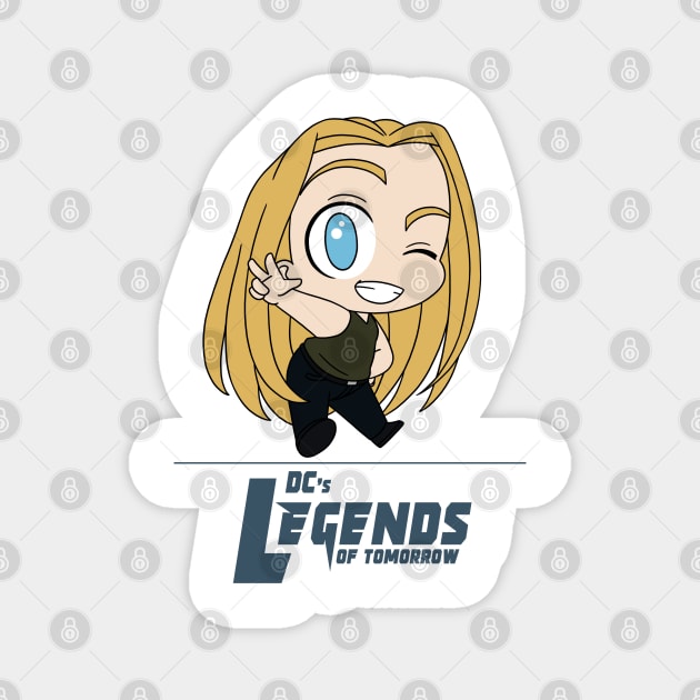 Tiny Sara Lance Magnet by RotemChan