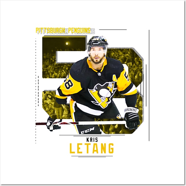 Kris Letang Poster Pittsburgh Penguins NHL Sports Print 